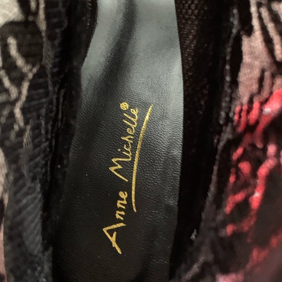 Anne Michelle ankle stiletto open toe boots/shoes size 8 - Picture 11 of 13